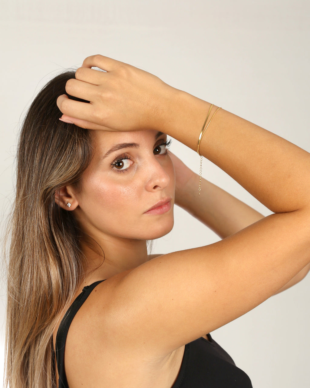 TEMPLA linea bruma gold bracelet