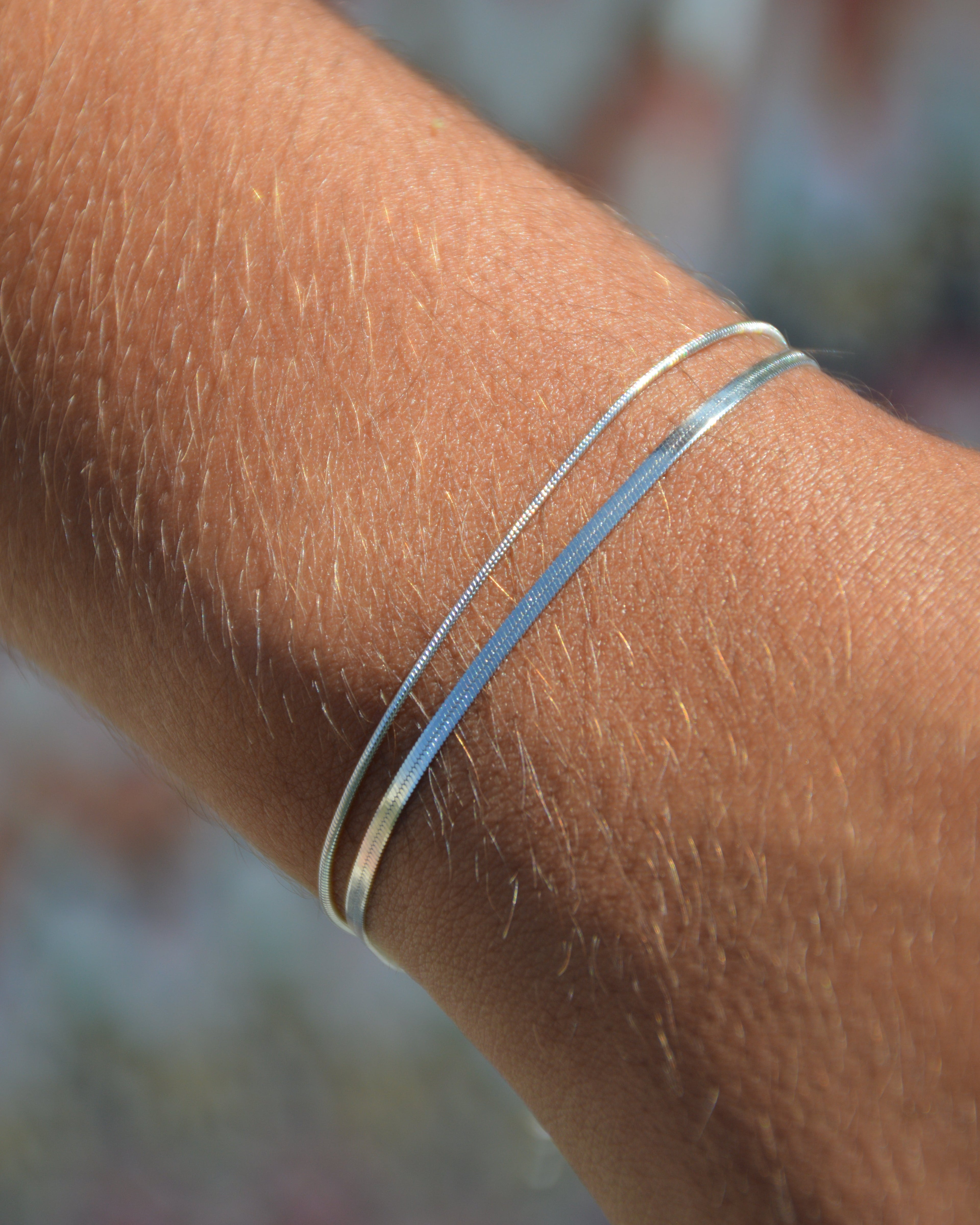 TEMPLA linea bruma silver bracelet