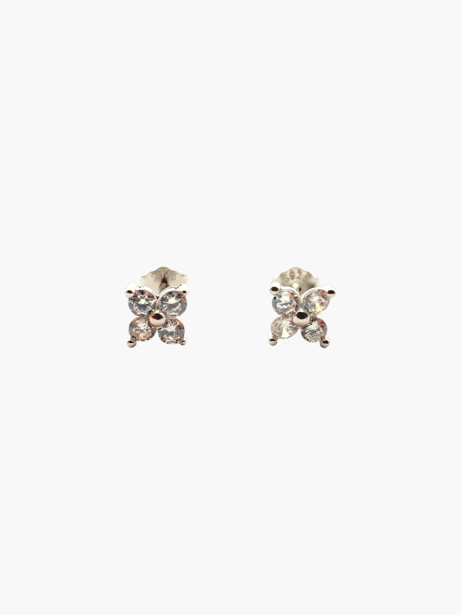 TEMPLA bloom silver earrings