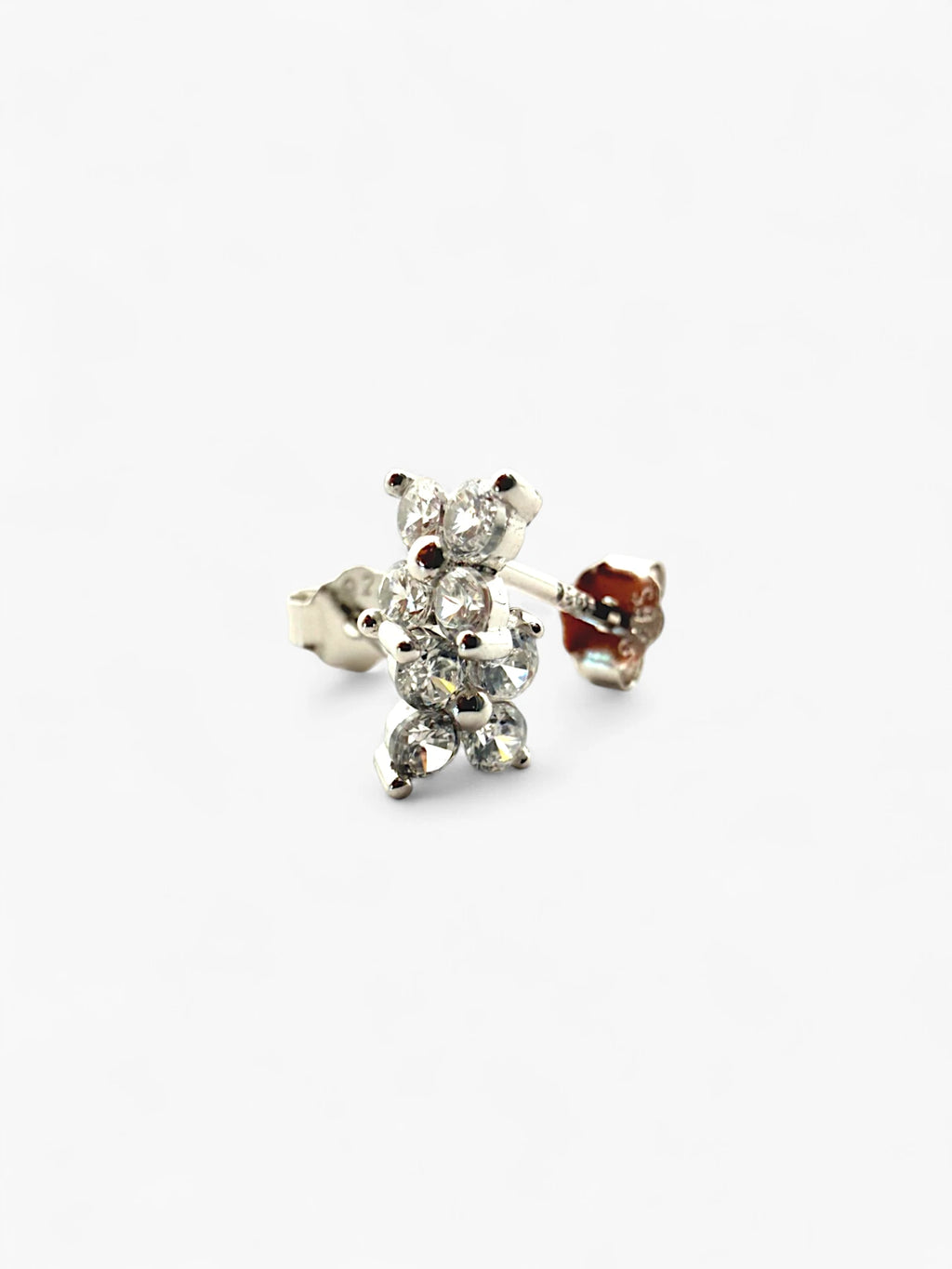 TEMPLA bloom silver earrings