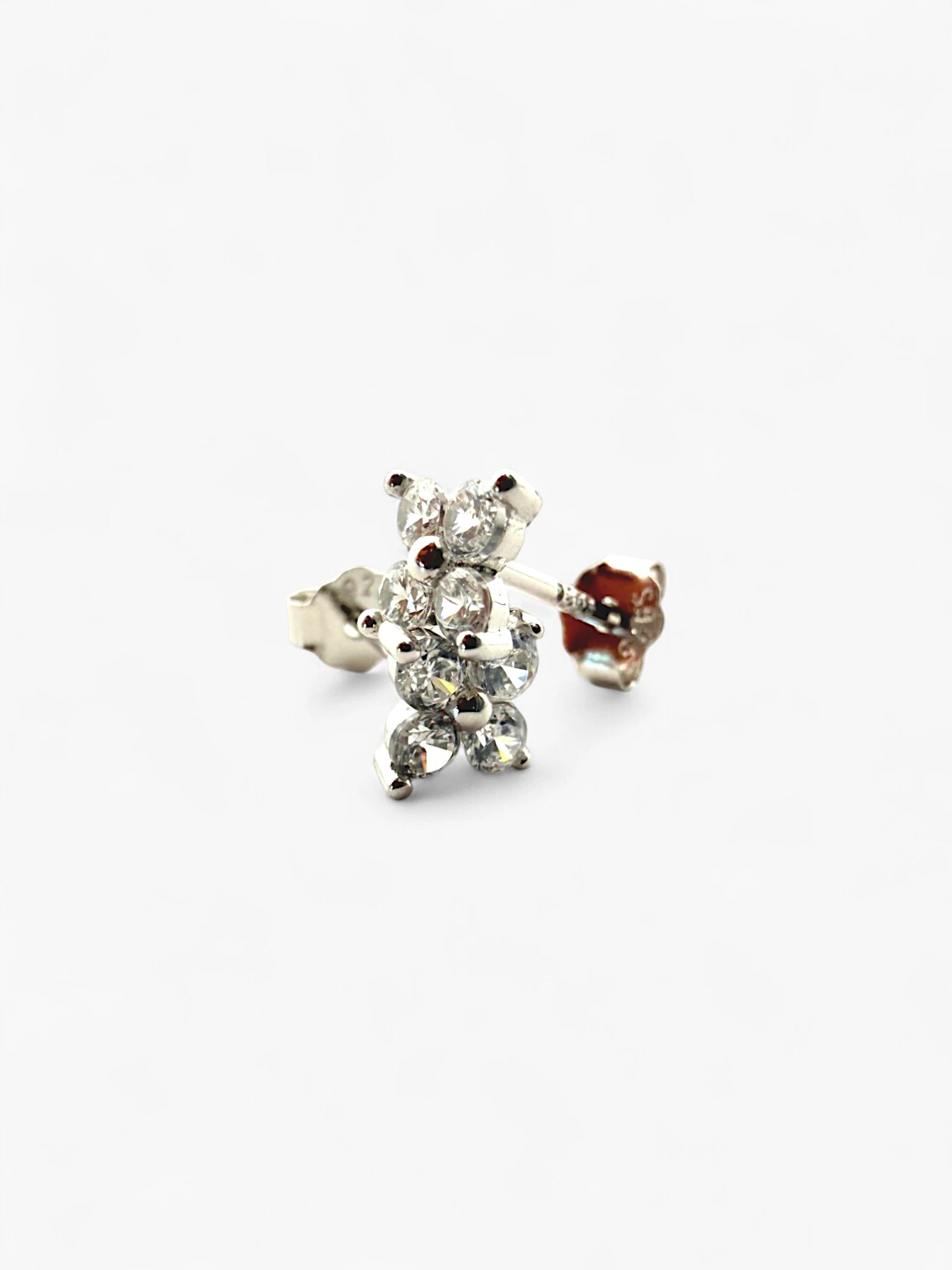 TEMPLA bloom silver earrings