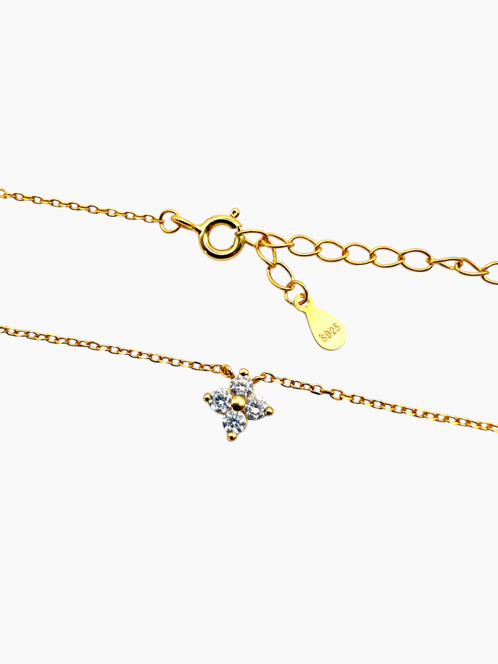 TEMPLA bloom gold necklace