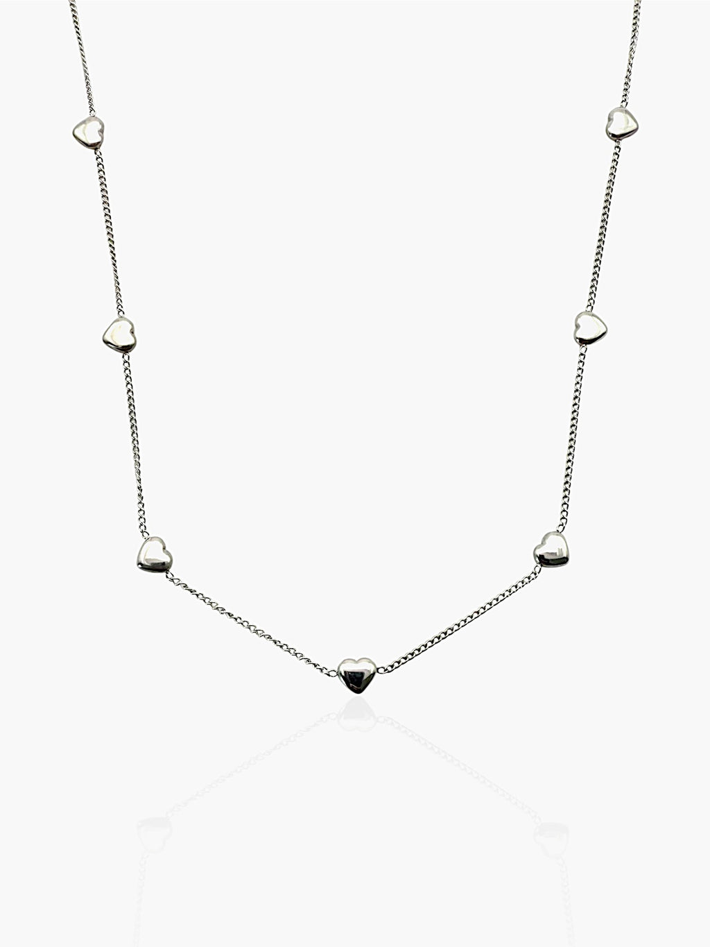 TEMPLA noble heart silver necklace