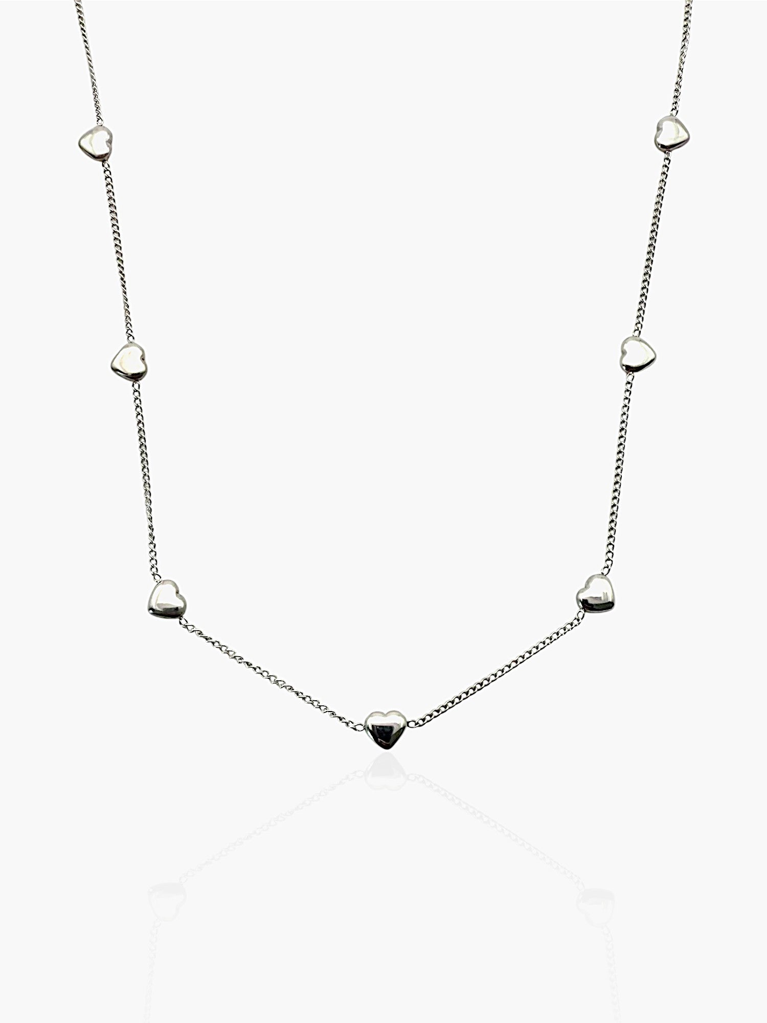 TEMPLA noble heart silver necklace