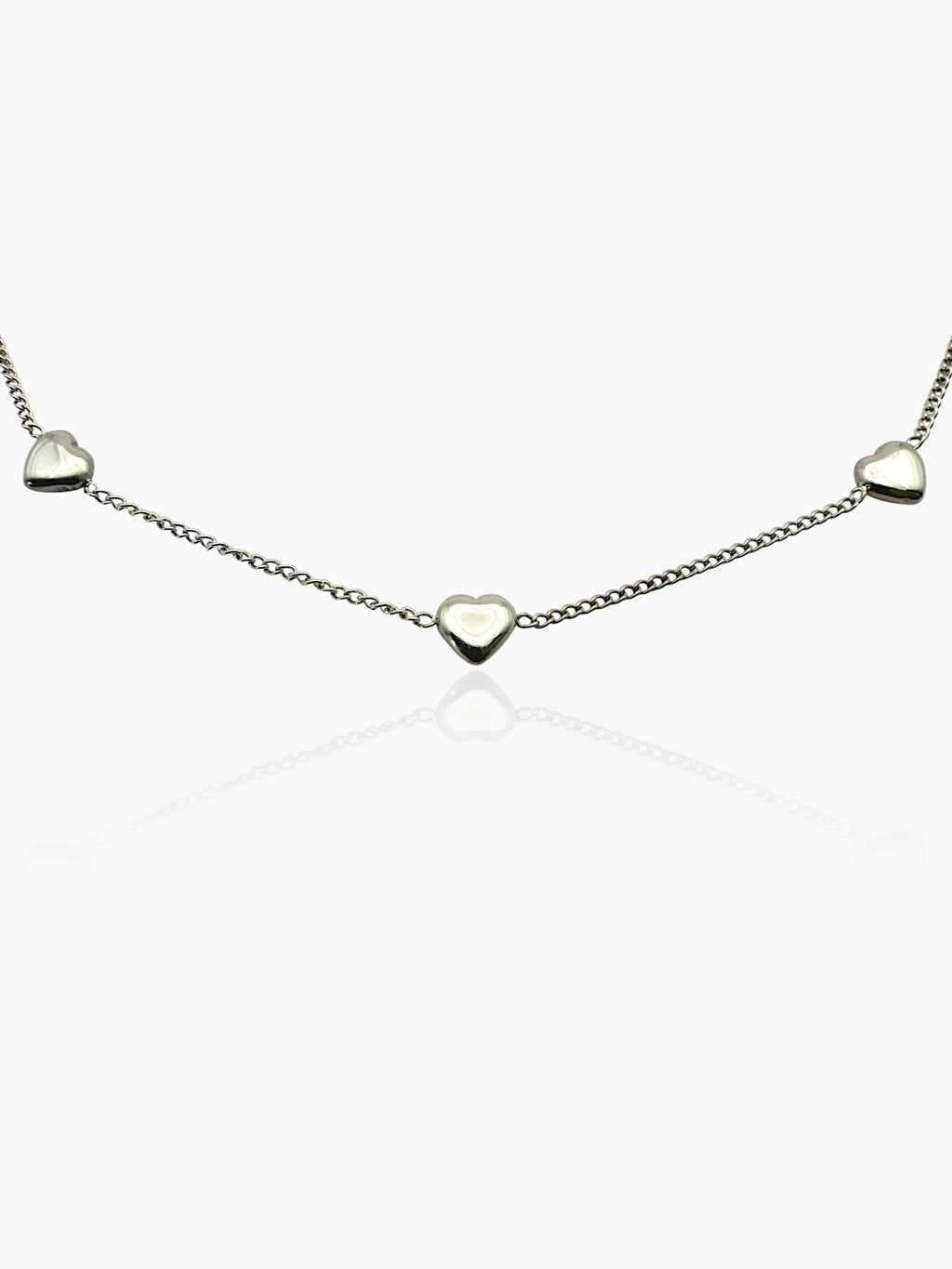 TEMPLA noble heart silver necklace