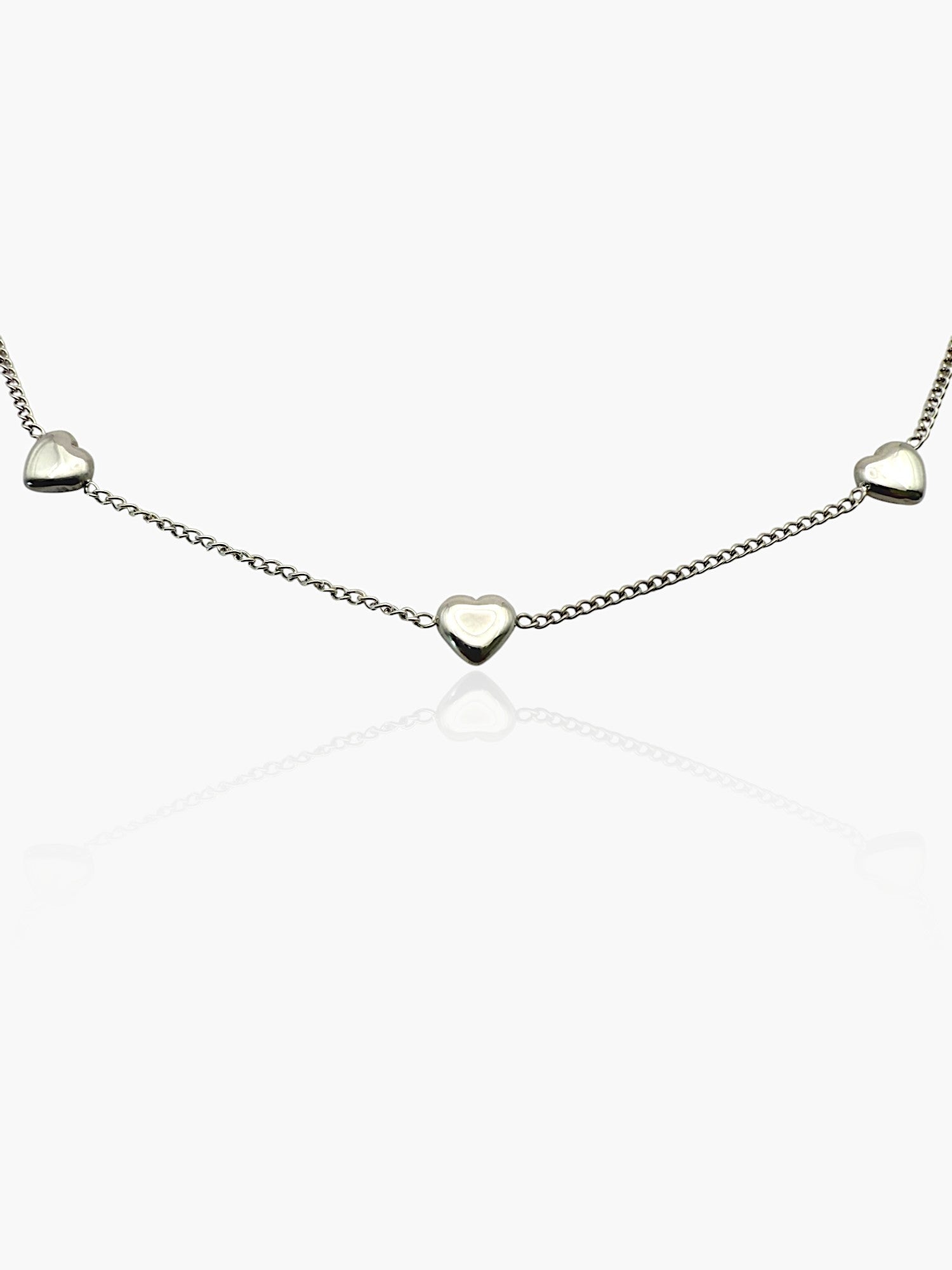 TEMPLA noble heart silver necklace
