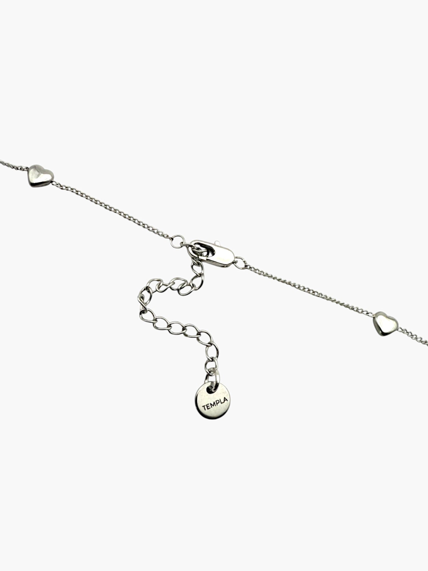 TEMPLA noble heart silver necklace