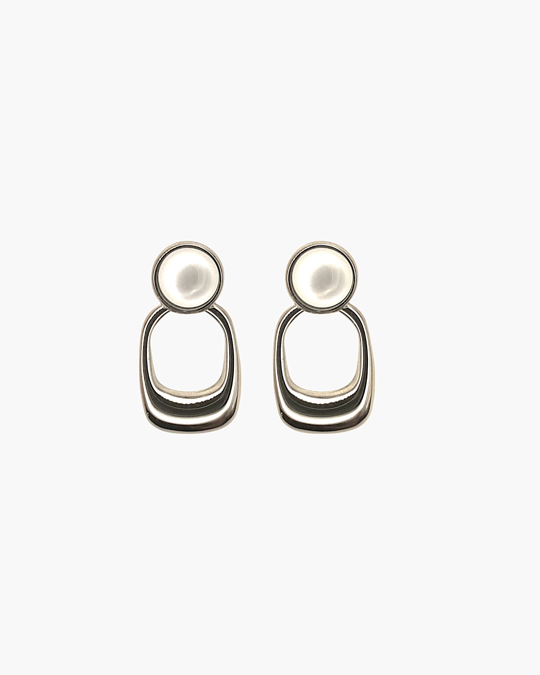 TEMPLA orelia silver earrings