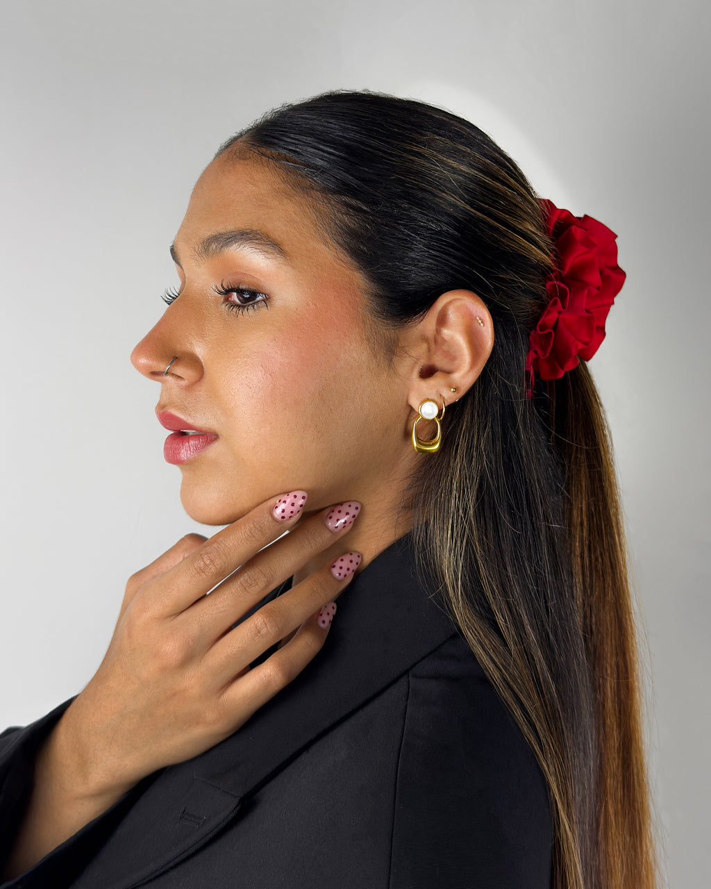 TEMPLA orelia gold earrings